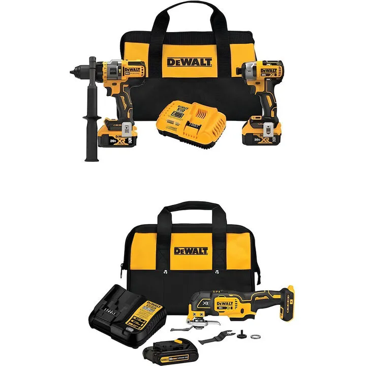 DEWALT 12V MAX Cordless Drill & Driver and Multi-Tool Combo Kit - Precision Performance Series