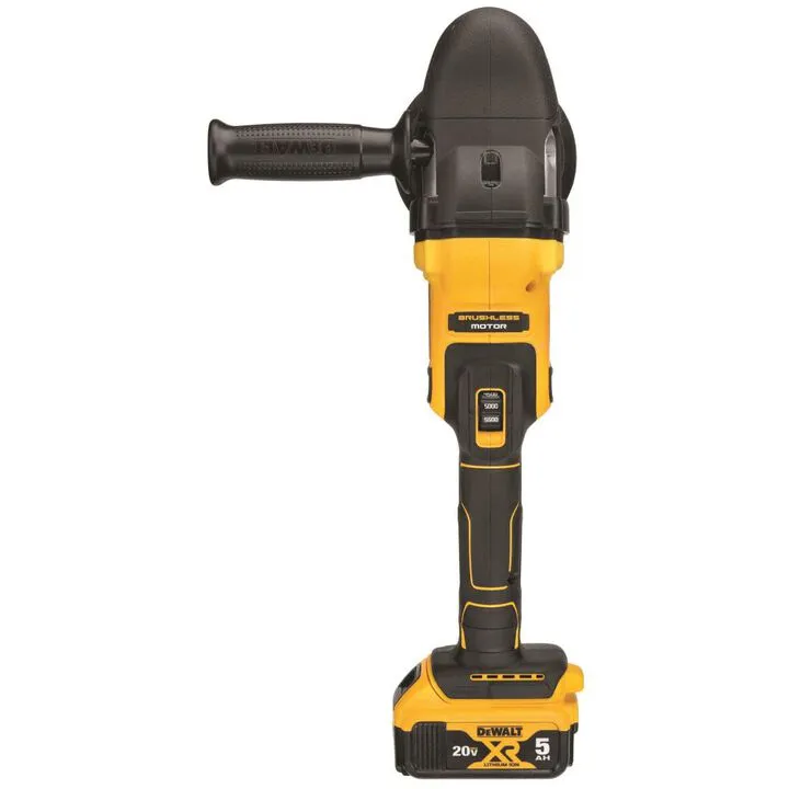 DEWALT 20V MAX XR 5-inch (125mm) Variable Speed Random Orbit Polisher Kit 2