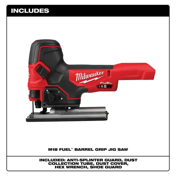 Milwaukee M18 FUEL Barrel Grip Jig Saw (Bare Tool) 1