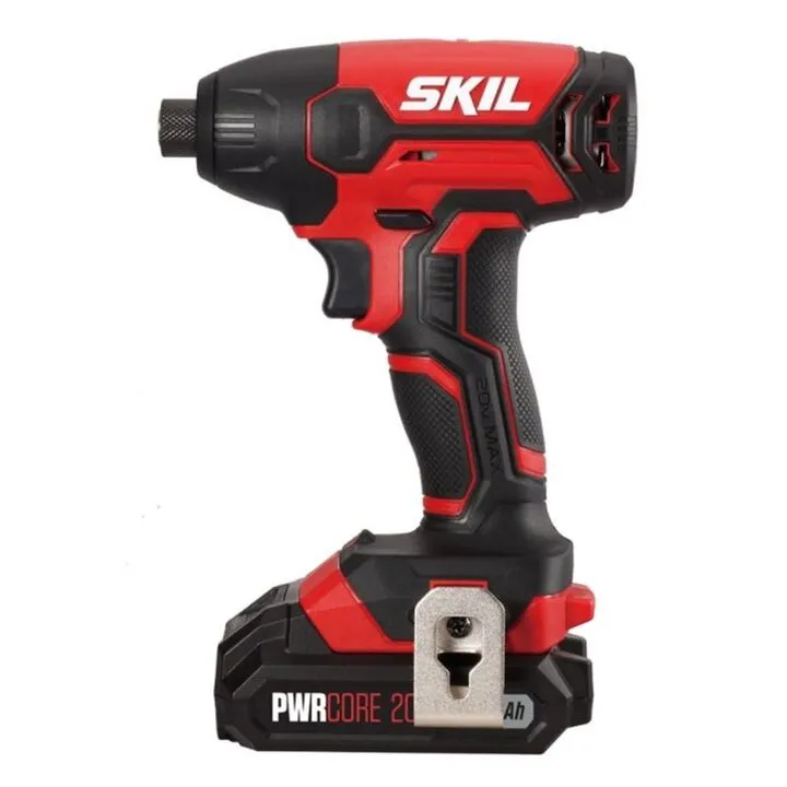SKIL 20V 1/4'' Hex Impact Driver PWRCORE Kit - Precision Performance for DIY Enthusiasts 1