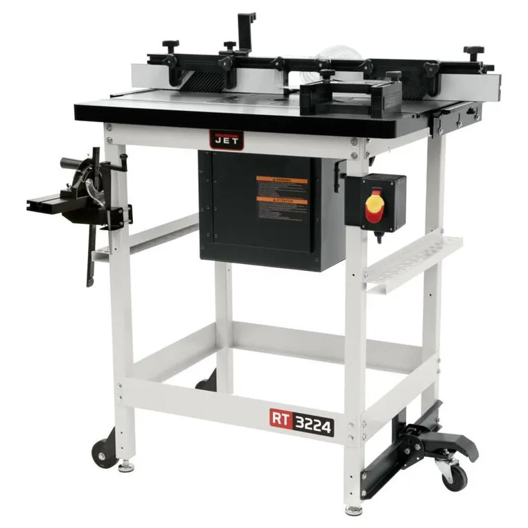 JET Cast Iron Router Table with Integrated Lift System