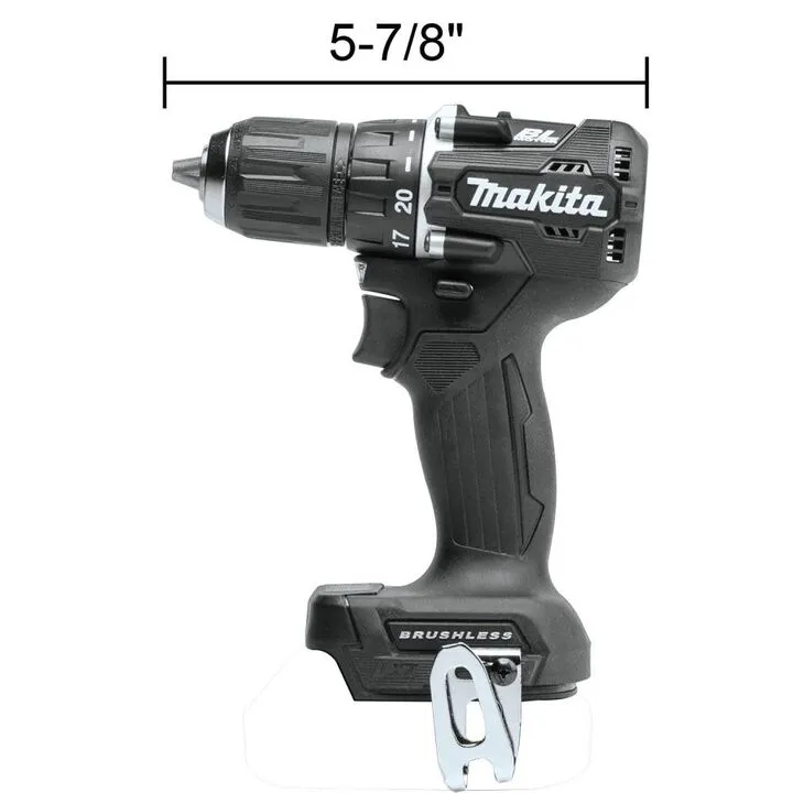 Makita 18V LXT Sub-Compact Brushless Drill (Bare Tool) with Impact GOLD 14-Pc Titanium Drill Bit Set 2