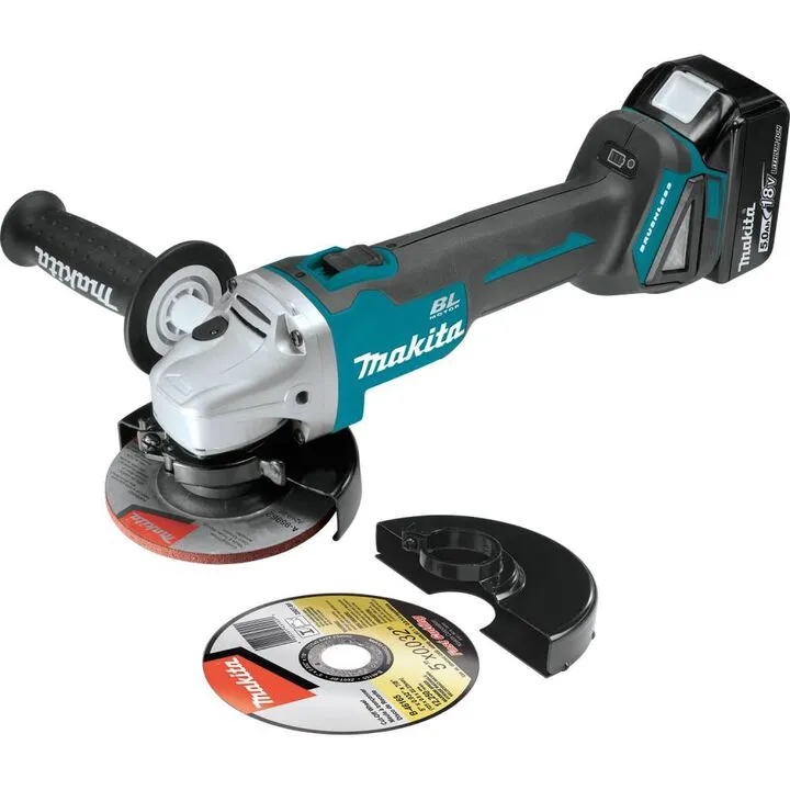 Makita 18V LXT Lithium-Ion Brushless Cordless 6-Piece Combo Kit (5.0Ah) 2