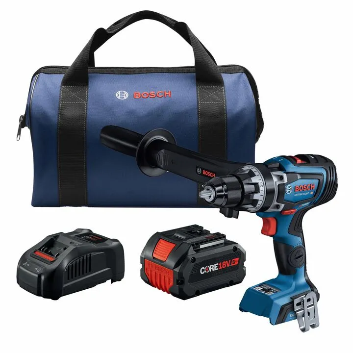 Bosch 18V 1/2 Inch Drill/Driver Kit (Reconditioned Professional Series)
