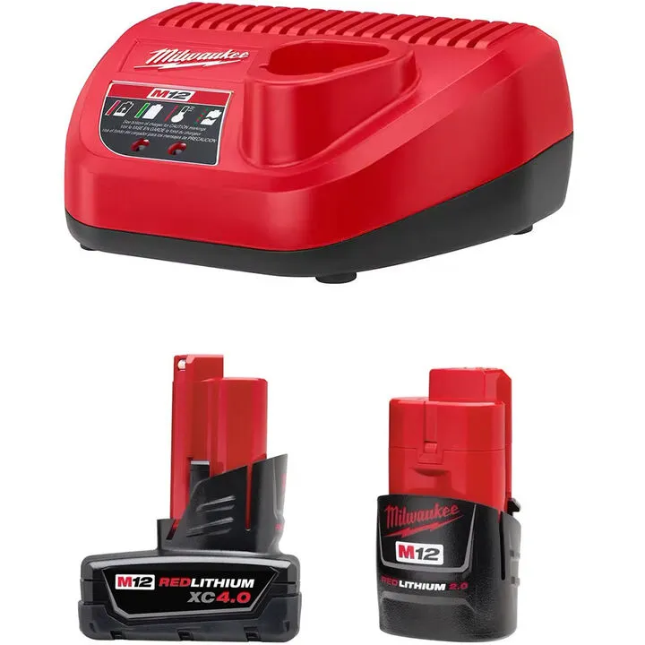 Milwaukee M12 Oscillating Multi-Tool Bundle: Includes 2Ah & 4Ah Batteries for Extended Runtime 11