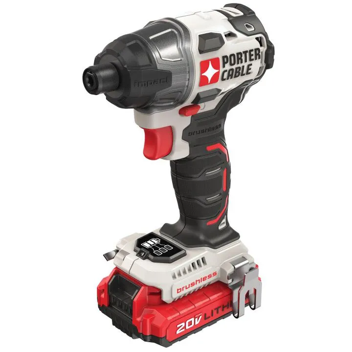 Porter Cable 20V 1/4in Impact Driver Kit - Professional Cordless Performance 3