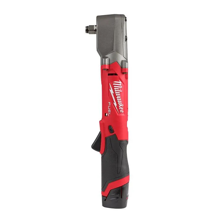 Milwaukee M12 FUEL 1/2 Inch Right Angle Impact Wrench Kit with Protective Boot 6