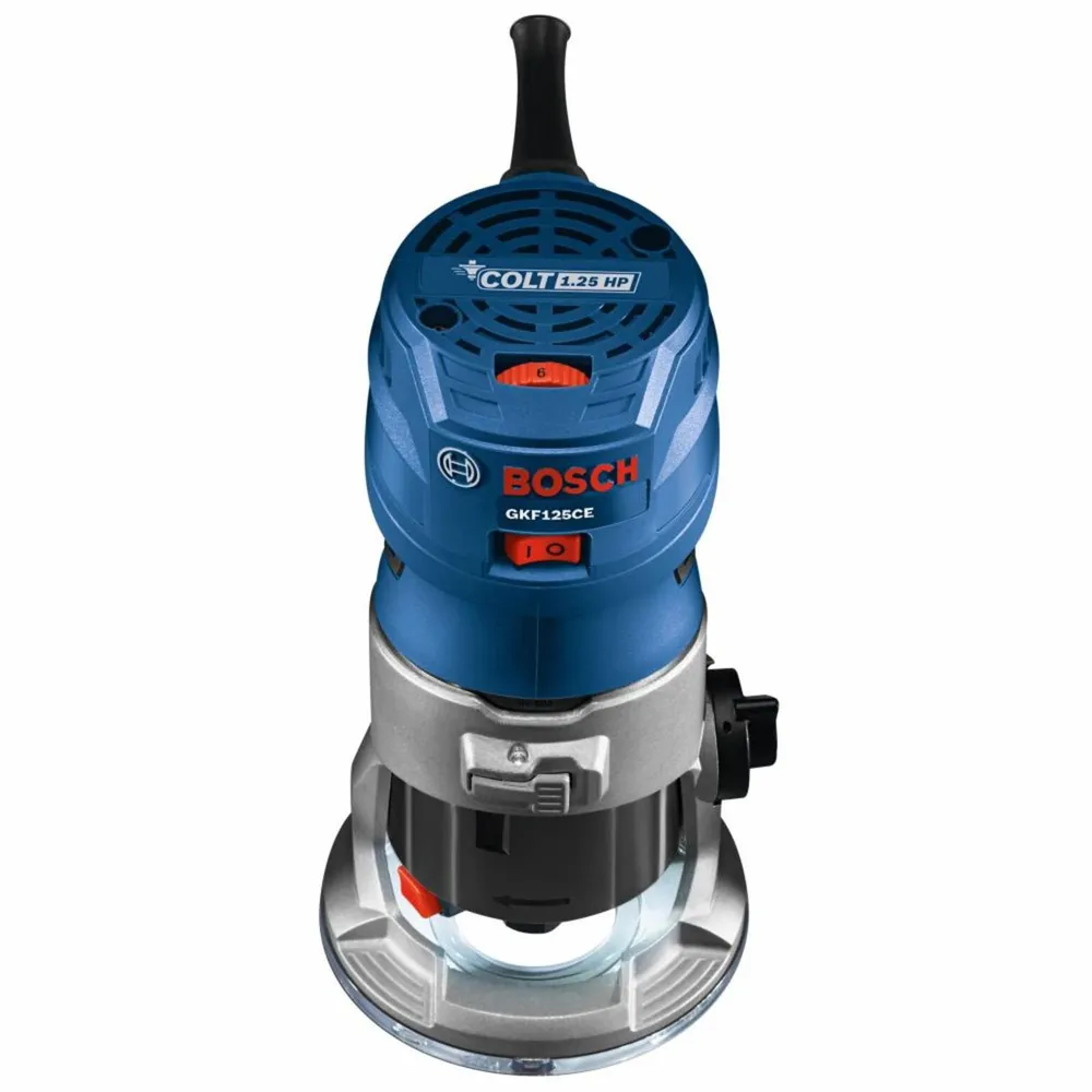 Bosch Colt 1.25 HP (Max) Variable-Speed Palm Router - Professional Grade Precision 1