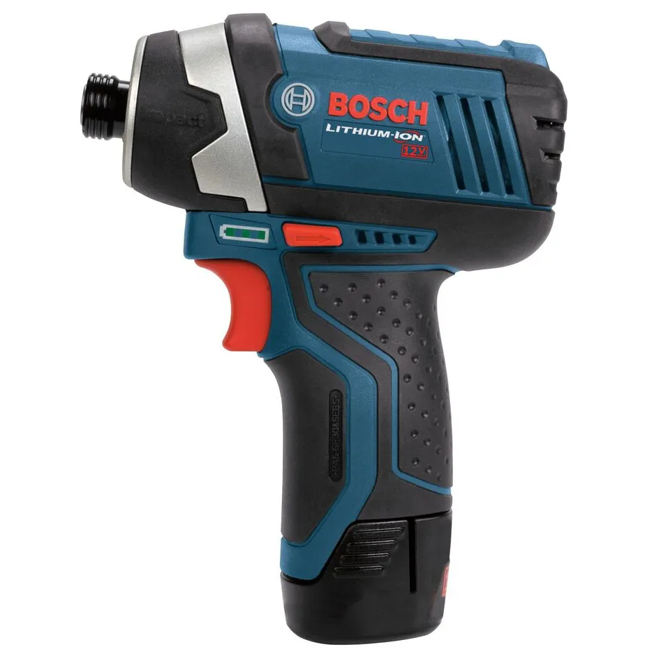 Bosch 12V Max 1/4in Hex Impact Driver (Bare Tool) - Compact Power for Professionals 2