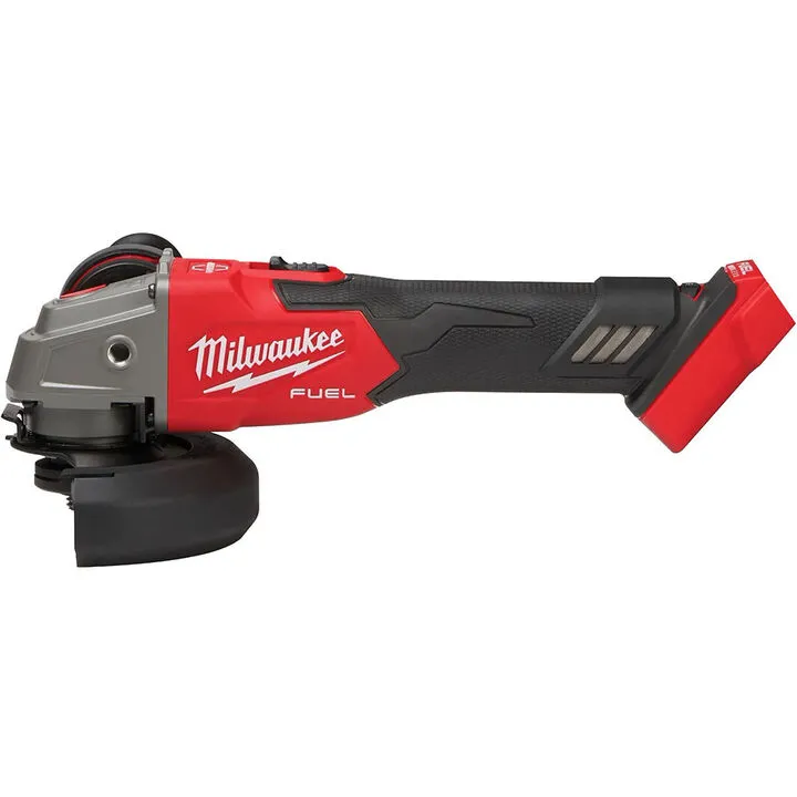 Milwaukee M18 FUEL 18V Brushless 5-Inch Angle Grinder with Rapid Stop Braking Technology (Tool Only)