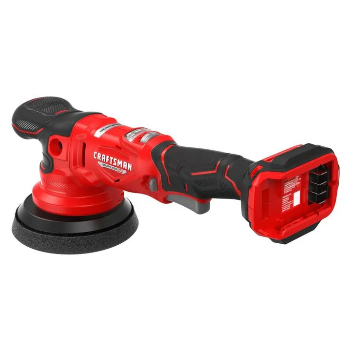 CRAFTSMAN V20 5-Inch Dual Action Polisher (Bare Tool) - Professional Grade Detailing 4