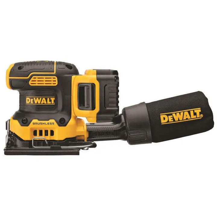 DEWALT 20V MAX XR Cordless 1/4 Sheet Variable-Speed Sander Kit (5.0 Ah Battery Included) 1