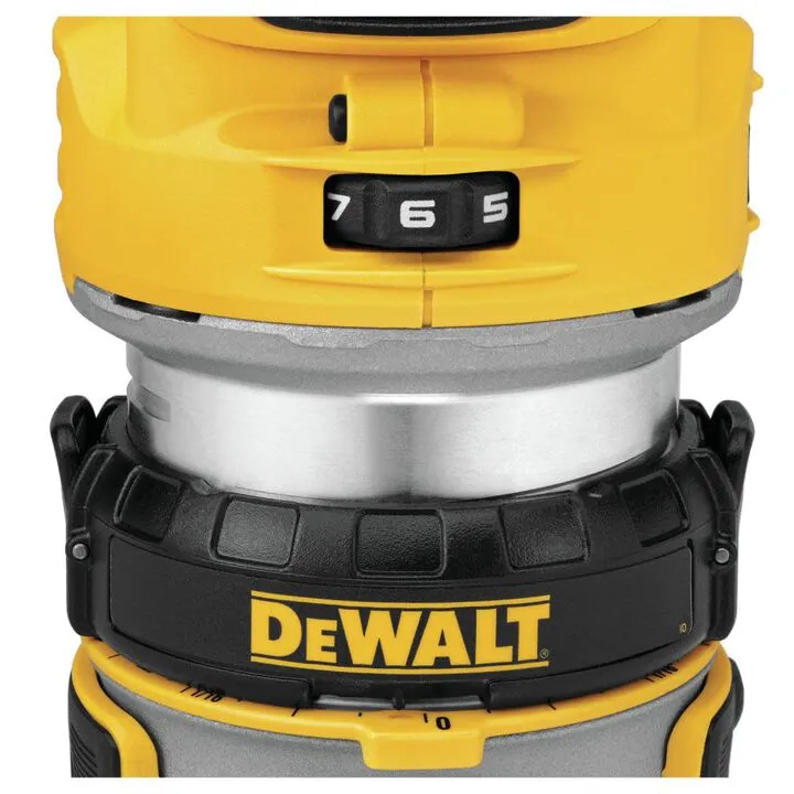 DEWALT 20V MAX XR 1/4-in Variable Speed Brushless Cordless Router (Bare Tool)