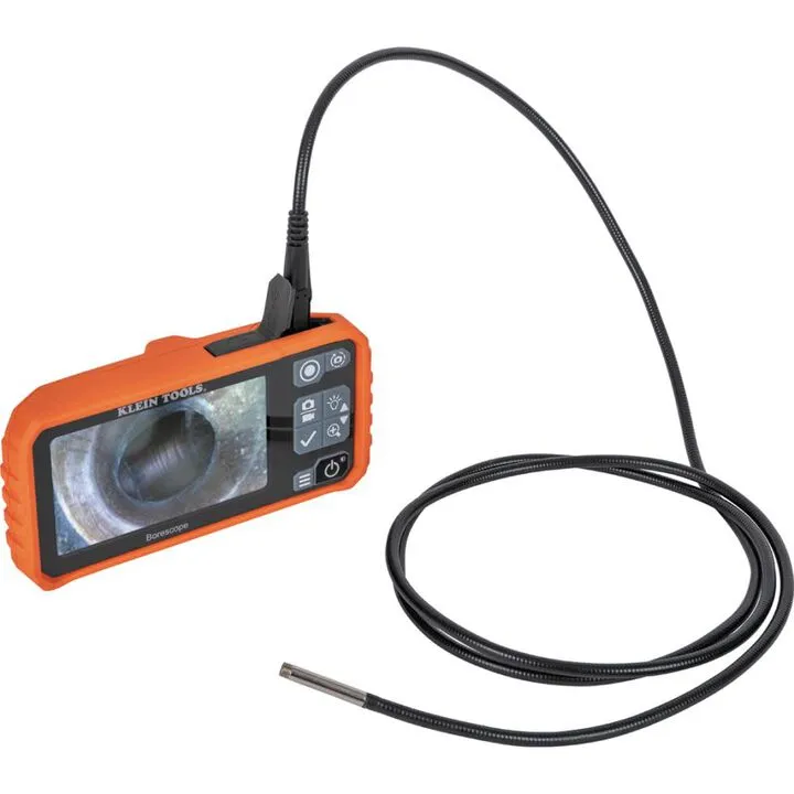 Klein Tools Plumbers Borescope: Professional-Grade Visual Inspection Tool 3