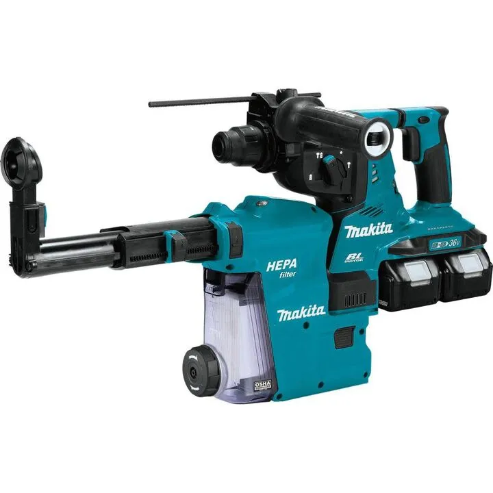 Makita 18V X2 (36V) LXT 1 1/8-inch AVT Rotary Hammer Kit with AWS - Professional Performance 1