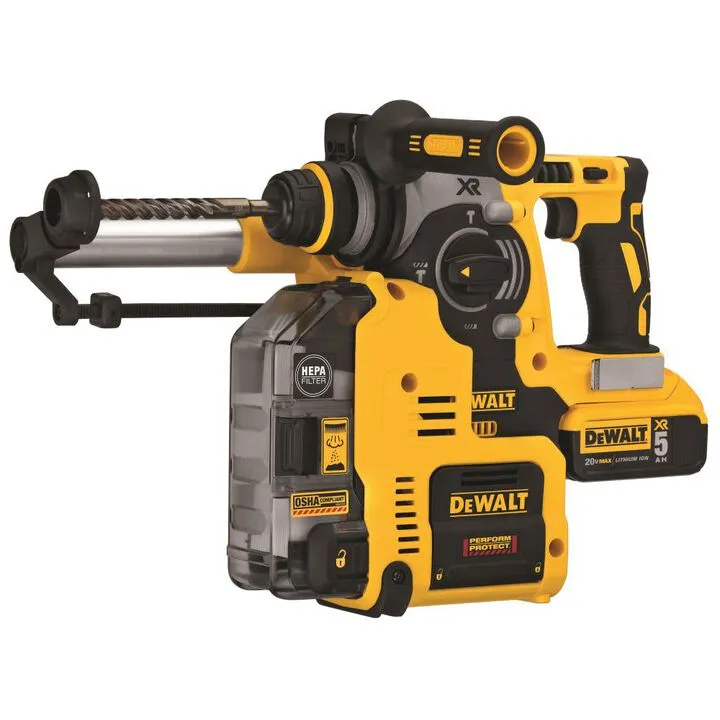 DEWALT 20V MAX 1-inch Rotary Hammer with Integrated Dust Collection System 4