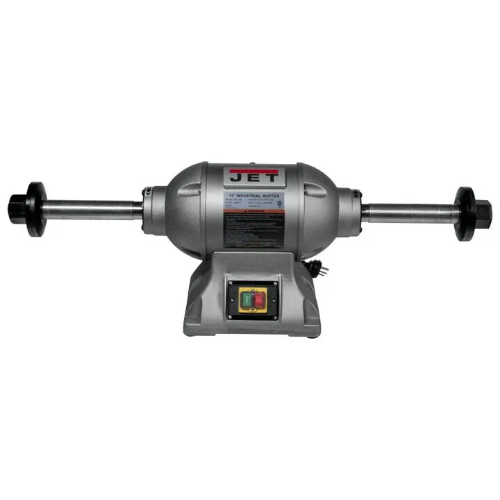 JET 12 Inch Industrial Buffer - Heavy-Duty Professional Polishing Solution