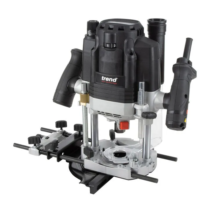 Trend T8 15A 1/2 Inch Dual-Mode Plunge Workshop Router - Professional Precision Series 2