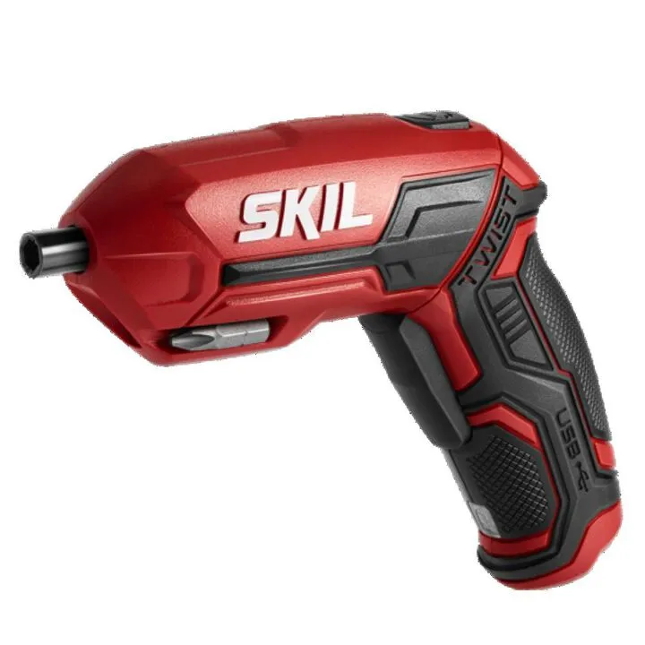SKIL 4V Rechargeable Pivot Grip Screwdriver: Versatile Cordless Power for Home Projects