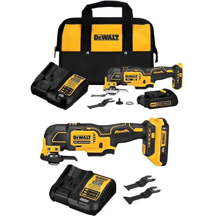 DEWALT 20V MAX Cordless 3-Speed Multi-Tool Kit - Professional Performance Bundle