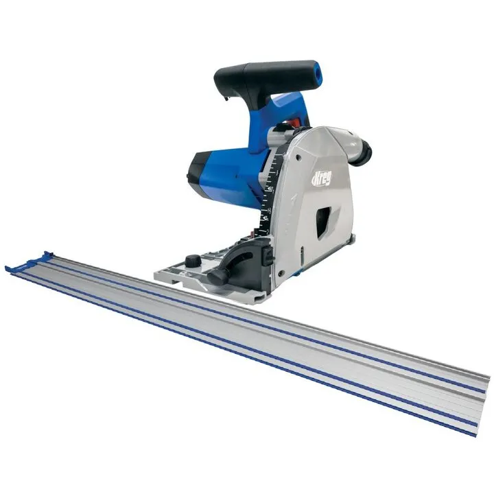 Kreg 120V 48T Adaptive Cutting System Plunge-Cut Track Saw & 62 Inch Guide Track Bundle