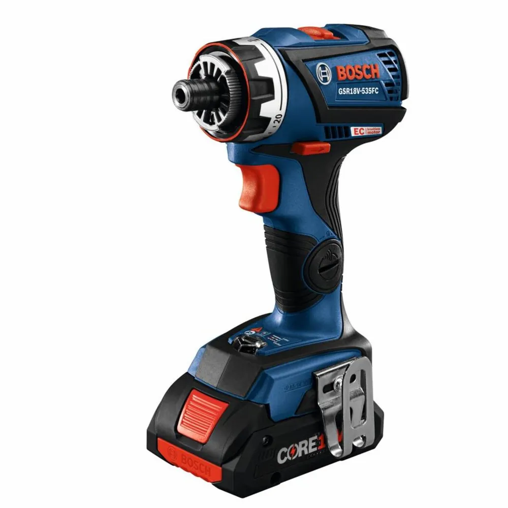 Bosch 18V EC Flexiclick 5-in-1 Drill/Driver Kit (Professional Reconditioned) 17