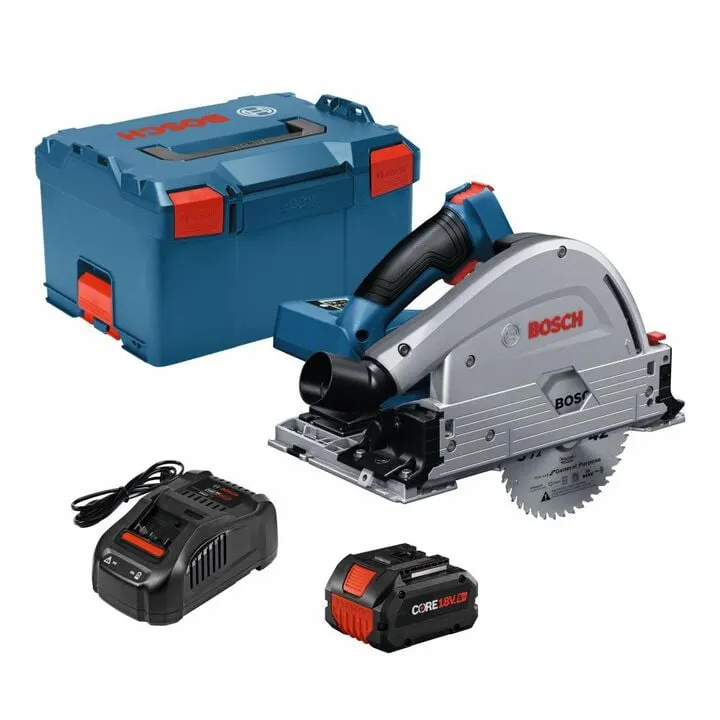 Bosch PROFACTOR 18V 5 1/2in Track Saw Kit - Professional Grade Precision System