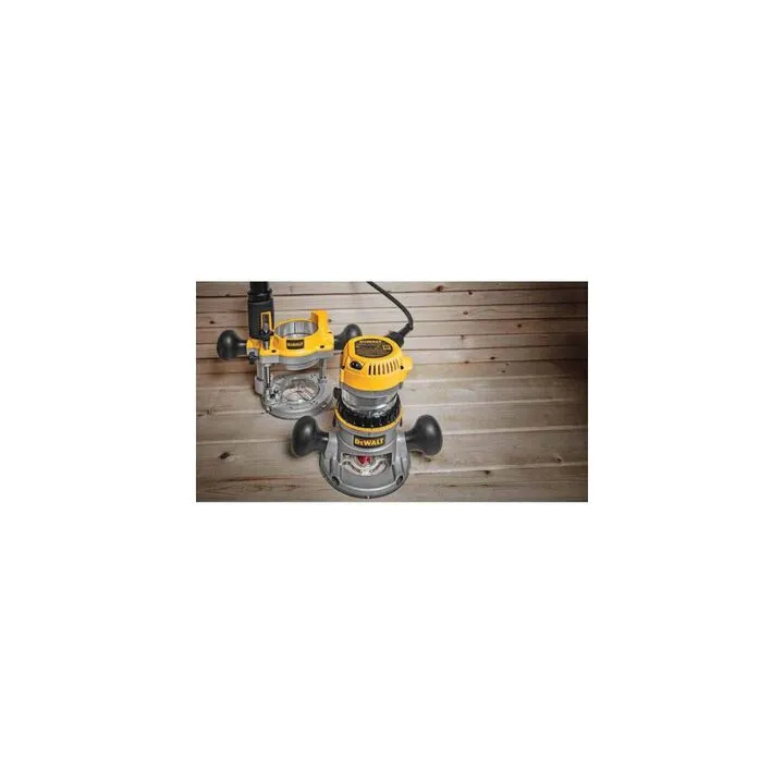 DEWALT 12 Amp 2-1/4 HP Plunge and Fixed Base Variable Speed Router 2