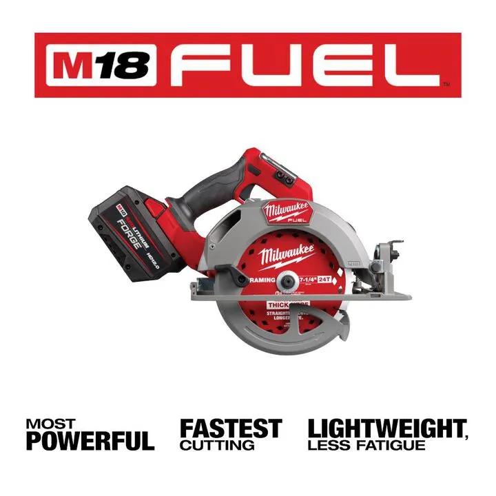 Milwaukee M18 FUEL 7-1/4 Inch Circular Saw Kit - Professional Performance Edition 1