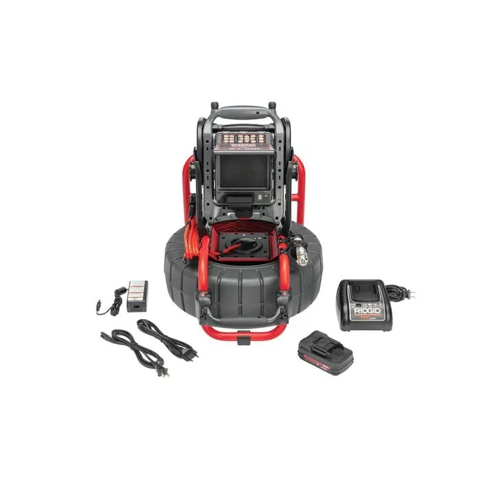 Ridgid SeeSnake Compact M40 Camera System with Integrated Monitor, Battery & Charger