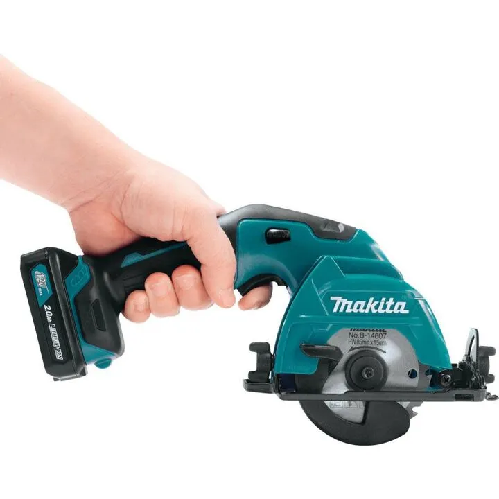 Makita 12V max CXT Lithium-Ion 3-3/8 in. Cordless Circular Saw Kit - Compact Precision Solution 6