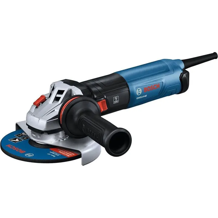Bosch 6-Inch Professional Angle Grinder with Slide Switch and X-LOCK Technology
