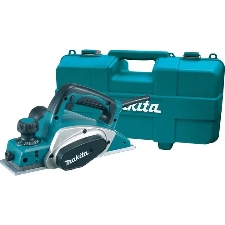 Makita 3-1/4 in. Planer with Tool Case - Professional Grade Woodworking Power Tool 1