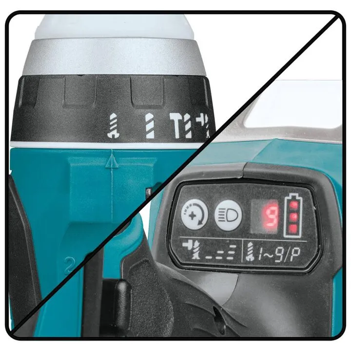 Makita 18V LXT Hybrid Impact Hammer Driver Drill (Bare Tool) 4