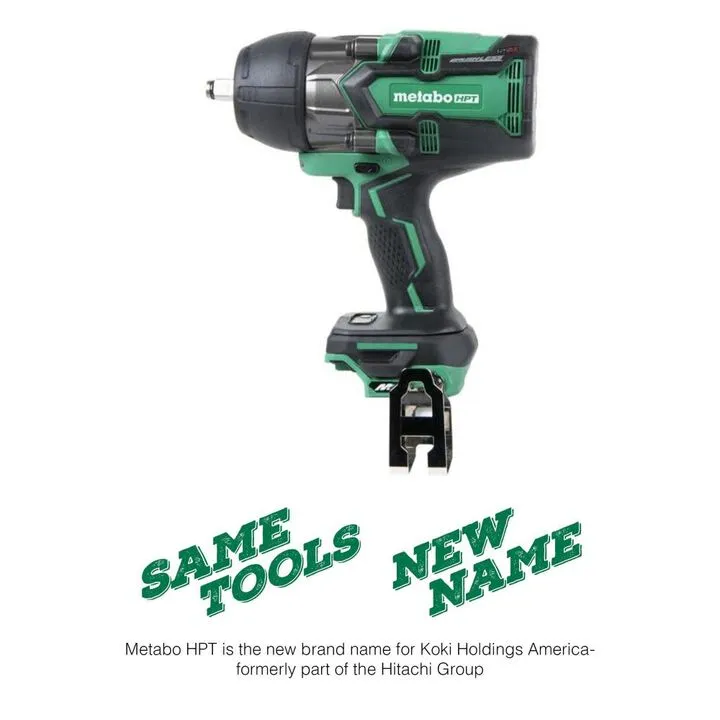 Metabo HPT 36V MultiVolt Brushless 1/2-Inch Hog Ring Impact Wrench (Bare Tool) 4