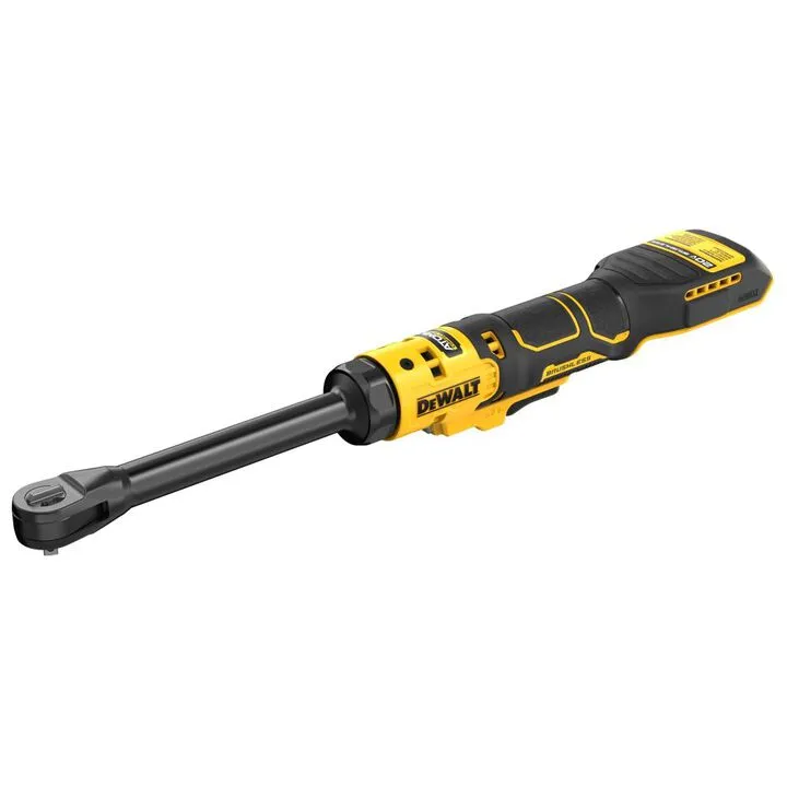 DEWALT ATOMIC 20V MAX 1/4 Inch Extended Reach Ratchet & Protective Boot Bundle 2