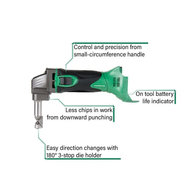 Metabo HPT 18V Cordless Li-ion Nibbler (Bare Tool) 2