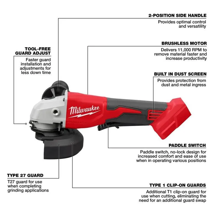 Milwaukee M18 Brushless 3-Tool Cordless Combo Kit - Professional Grade Performance 1