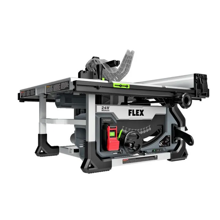 FLEX 24V 10-Inch Cordless Table Saw (Bare Tool) - Precision Engineered for Compact Projects 1