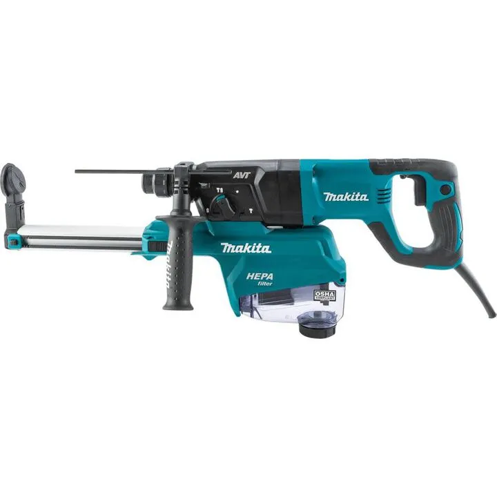 Makita 1-Inch SDS-PLUS AVT Rotary Hammer with HEPA Dust Extractor (D-Handle) 5