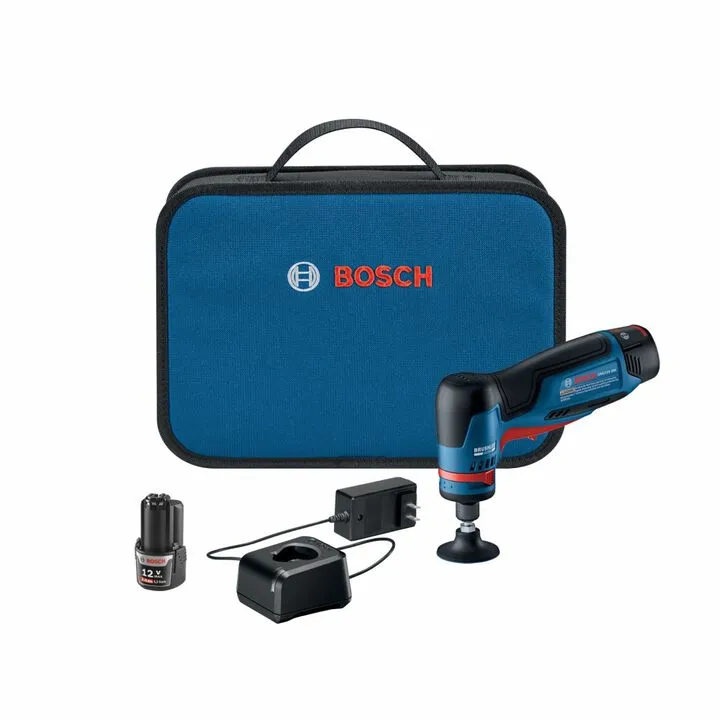 Bosch 12V Max Brushless 1/4 Inch Right Angle Die Grinder Kit (2x 3Ah Batteries) 4