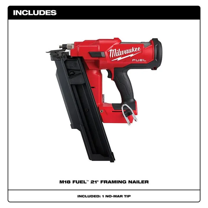 Milwaukee M18 FUEL 21 Degree Framing Nailer (Bare Tool) 2