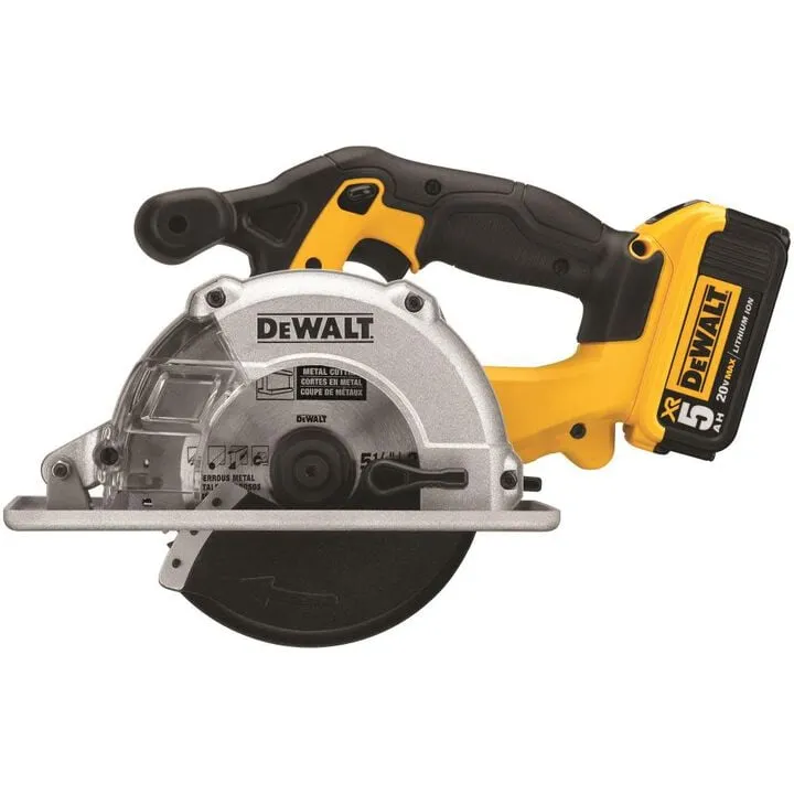 DEWALT 20V MAX Lithium-Ion Cordless Metal Cutting Circular Saw Kit 1