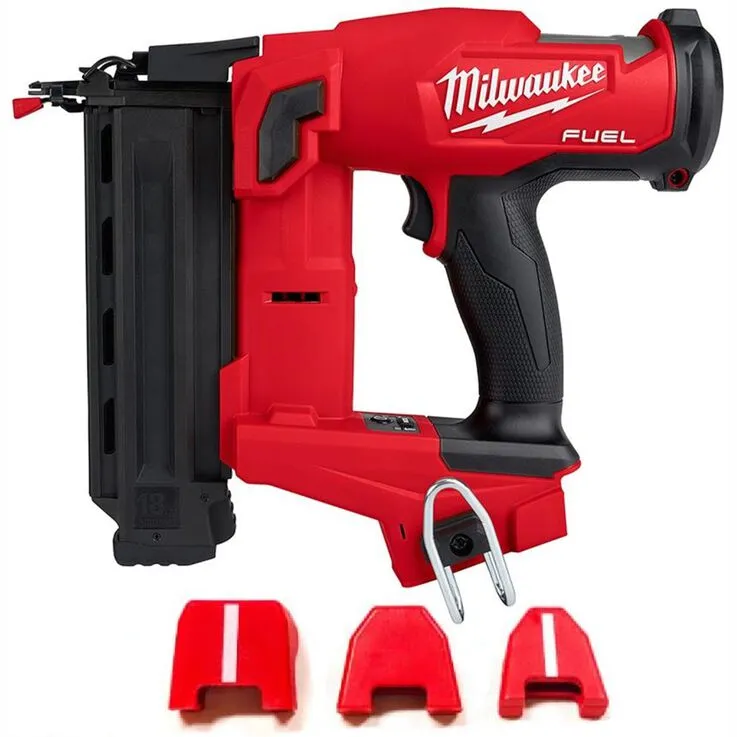 Milwaukee M18 FUEL 18-Gauge Brad Nailer (Bare Tool) & 3-Piece No-Mar Pad Bundle