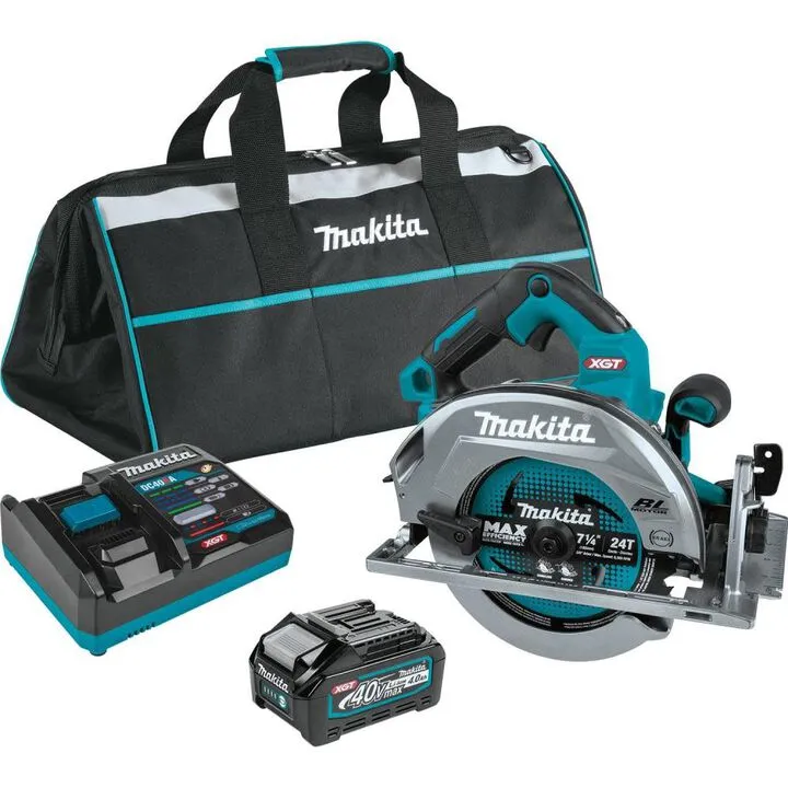 Makita 40V max XGT 7-1/4in Circular Saw Kit - Professional Grade Performance