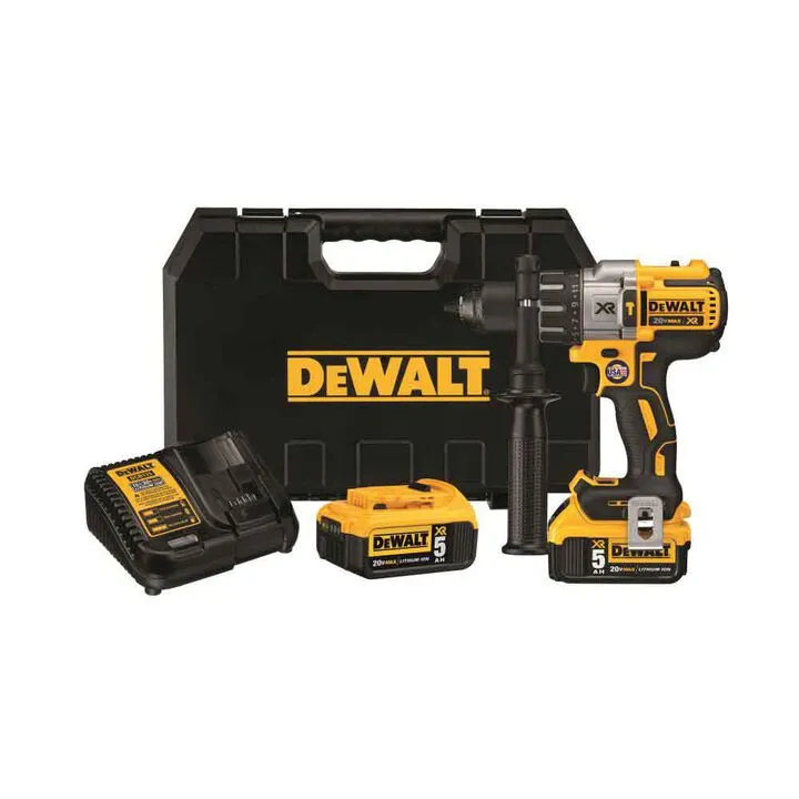 DEWALT 20V MAX XR Brushless 3-Speed Hammer Drill Kit - High-Performance Professional Tool 2