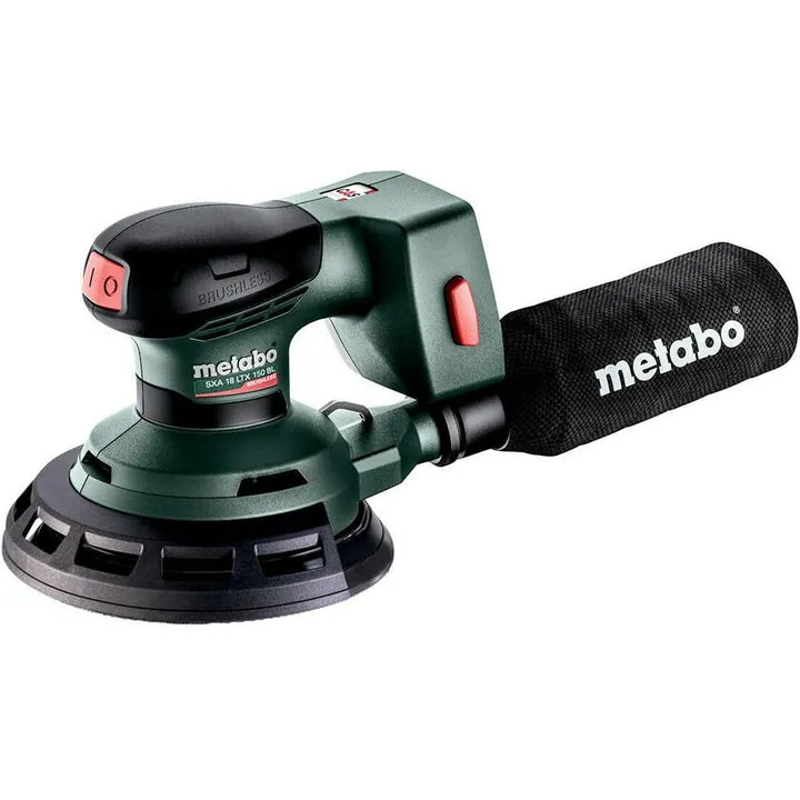 Metabo 18V Random Orbital Sander - Variable Speed Cordless Bare Tool