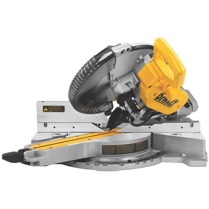 DEWALT 12-Inch Double Bevel Sliding Compound Miter Saw with Heavy Duty Work Stand Bundle 4