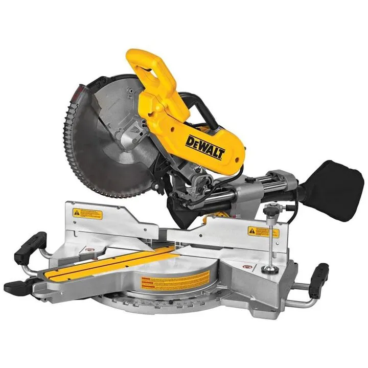 DEWALT 12-Inch Compound Miter Saw & Heavy-Duty Miter Saw Stand Professional Bundle 4