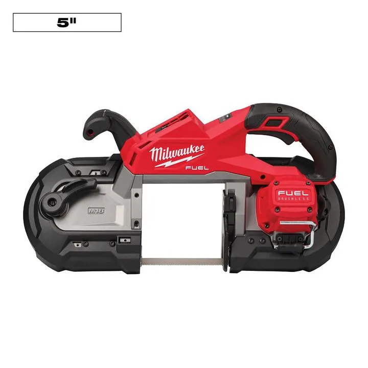 Milwaukee M18 FUEL Deep Cut Band Saw & Blade Cover Bundle - Professional Metal Cutting Solution 3